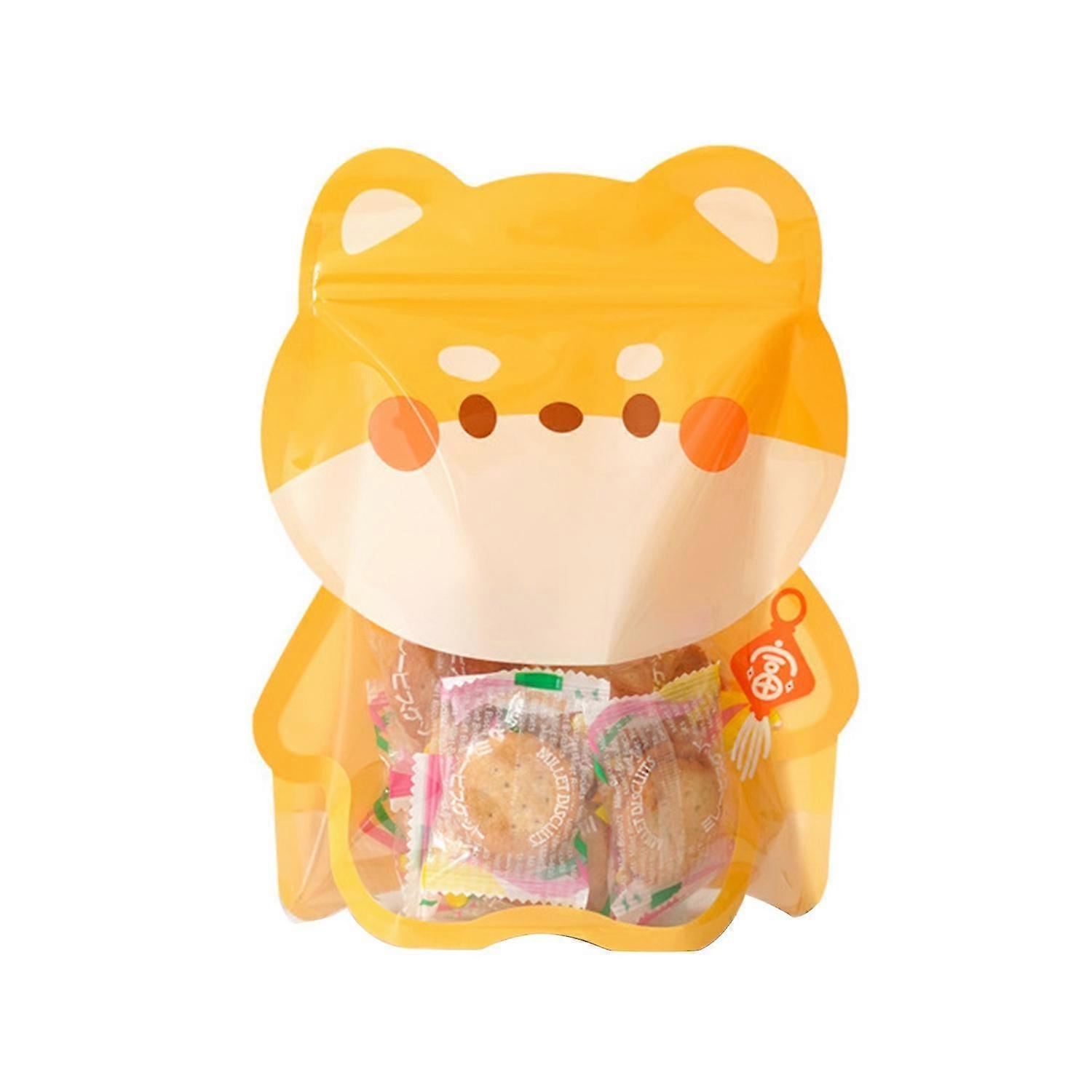 25-26 Candy Bag Self-styled Cartoon Pattern Self-supporting Pig Pattern Bakery Pastry Cookie Nougat Packin