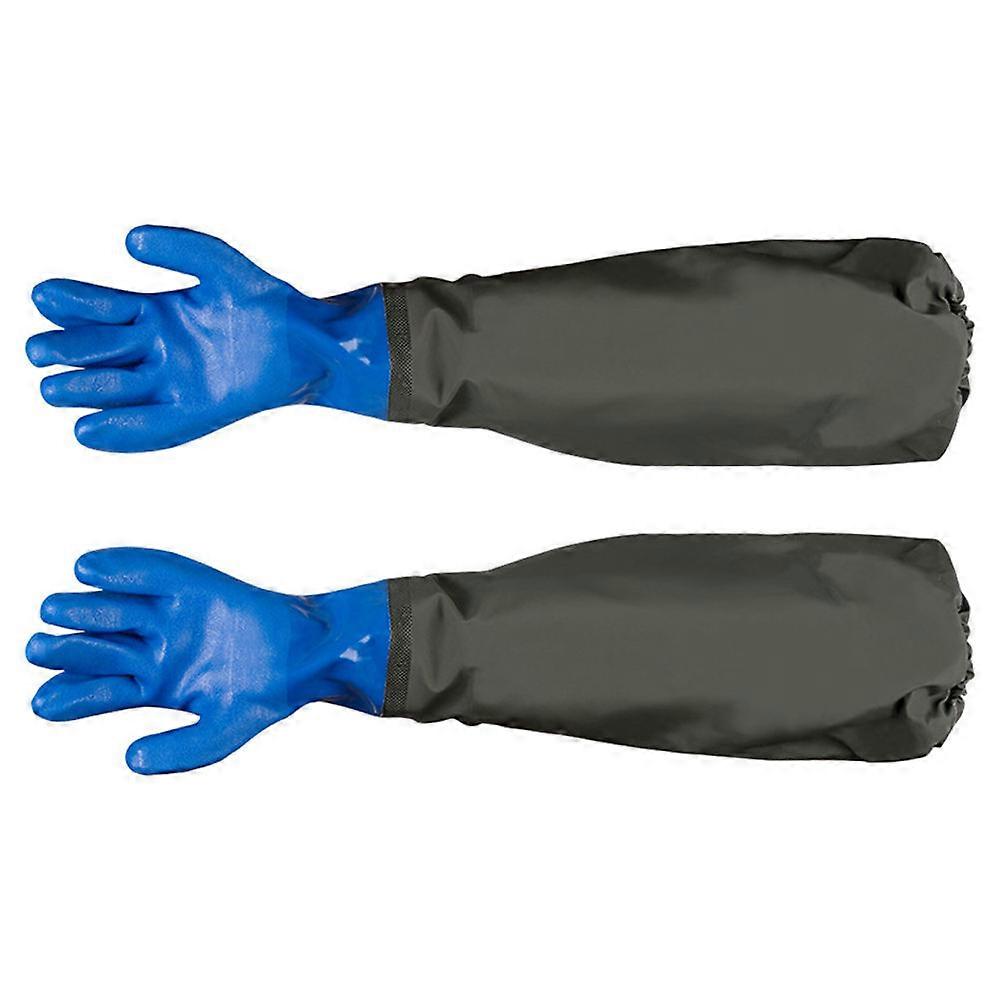 Protective Fish Tank Gloves for Cleaning Use 1Pair Waterproof Gloves
