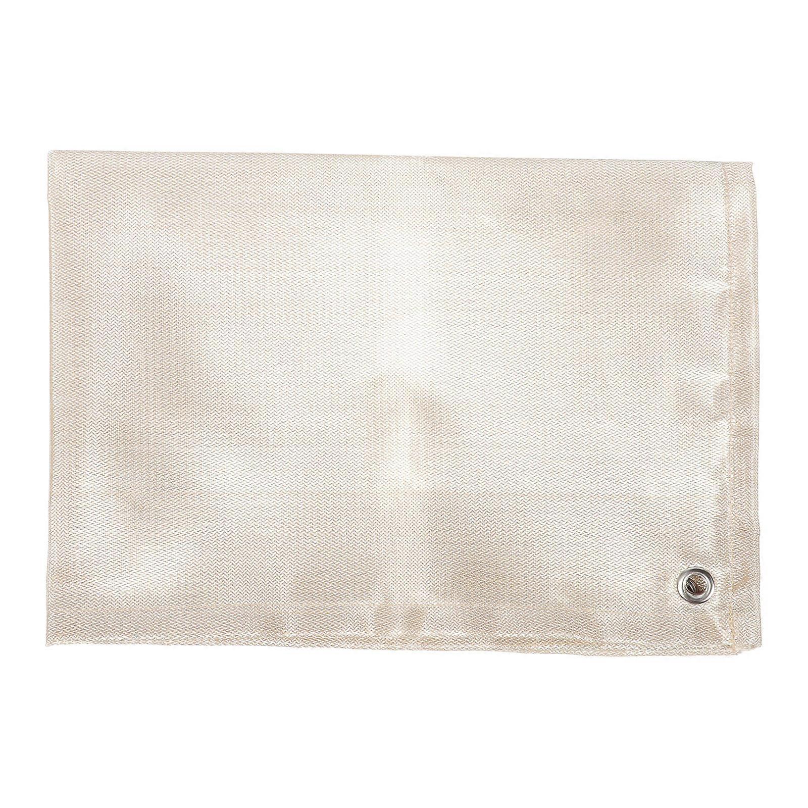 Fiberglass Fire Blanket Heat Insulation Picnic Pad Rectangular Shape Prevent Sparks 1Pack