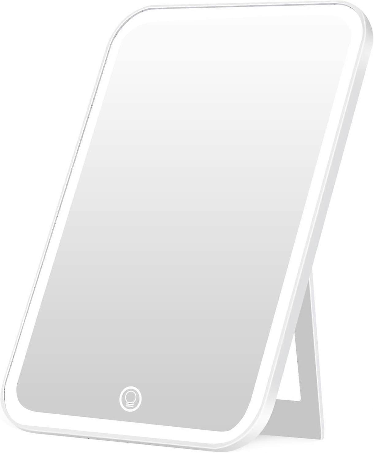 2026 Lighted Makeup Mirror, LED Adjustable Brightness, USB Rechargeable Design