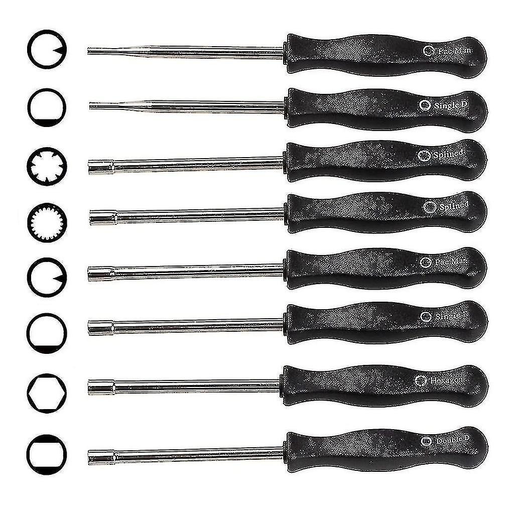 8 Different Carburetor Screwdrivers Carburetor Adjustment Tool Set