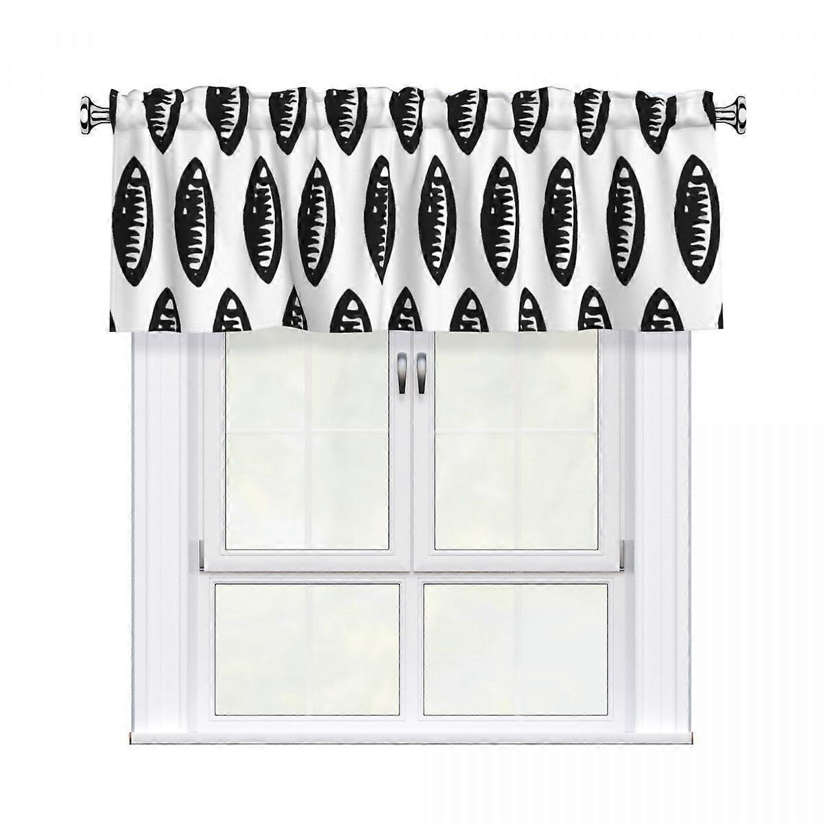 Rod Pocket Kitchen Window Small Curtains