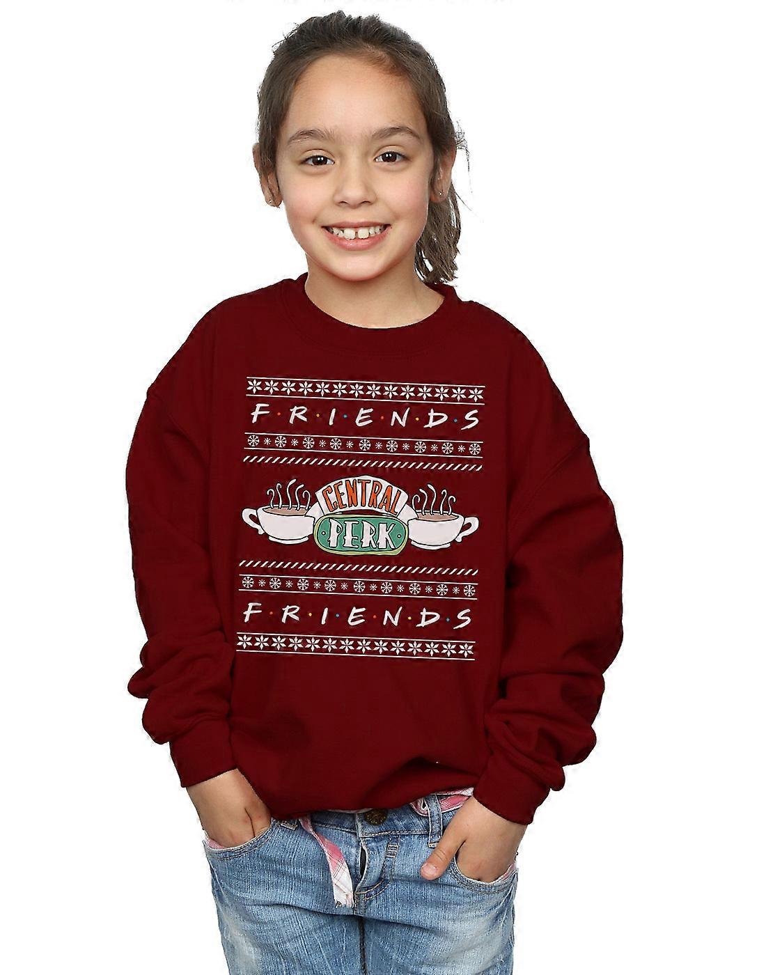 Freunde-Mädchen-Fair-Isle-Central Perk Sweatshirt