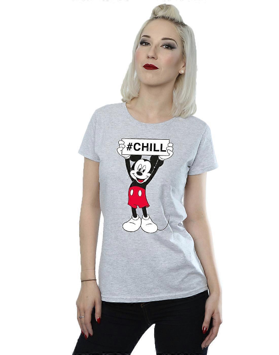 Disney Women's Mickey Mouse Chill T-Shirt