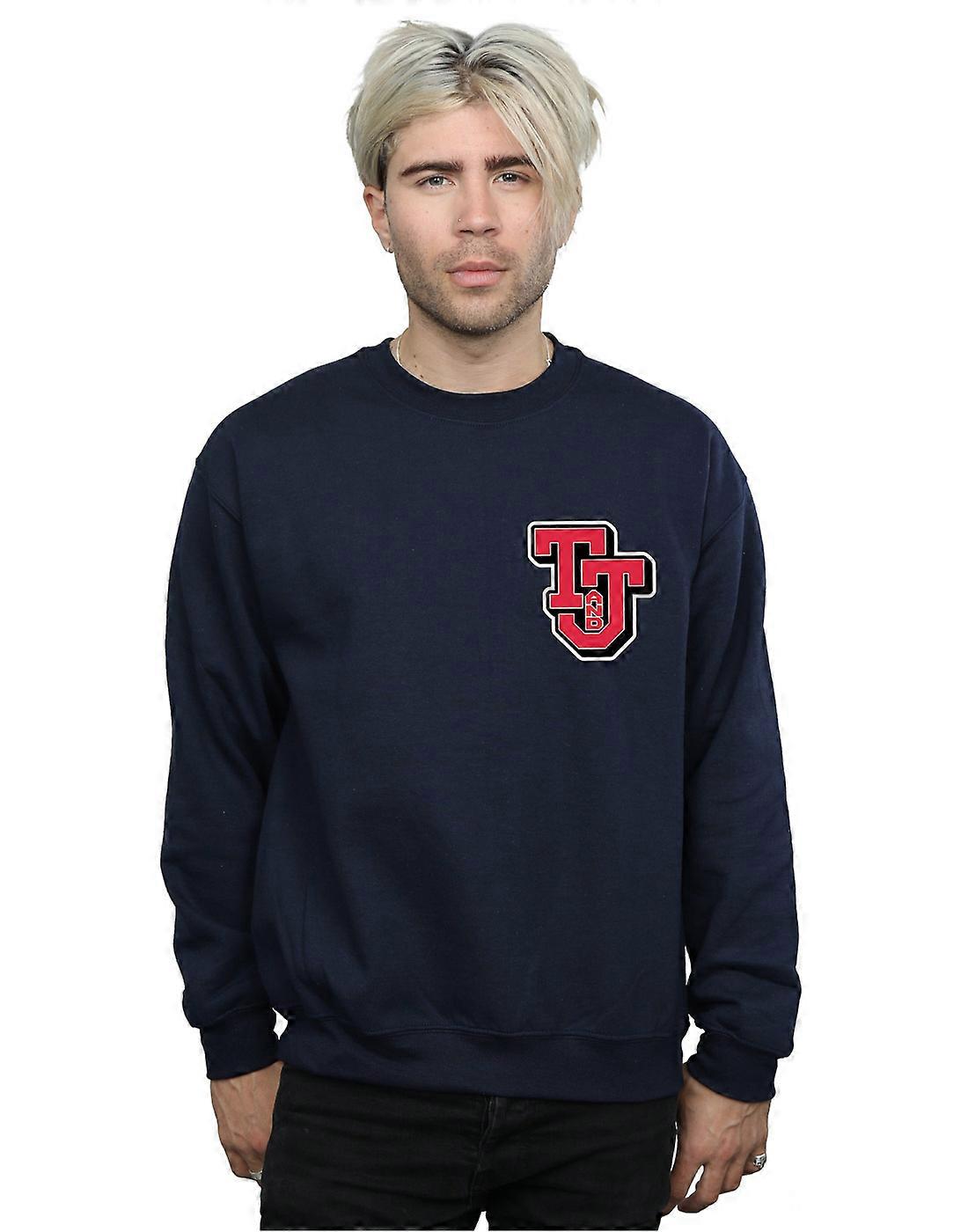 Tom And Jerry Men's Collegiate Logo Sweatshirt