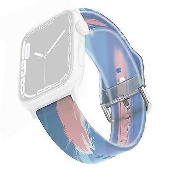For Apple Watch Ultra 3 2 1 49mm/Series 11 10 46mm/9 8 7 45mm/SE3 SE2 SE 6 5 4 44mm/3 2 1 42mm Rainb