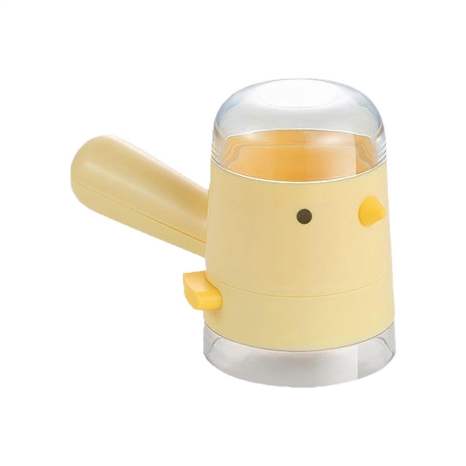 Adjustable Salt and Pepper Shaker with Handle, 0.5g Precise Dispensing, Moistureproof Lid for Cooking