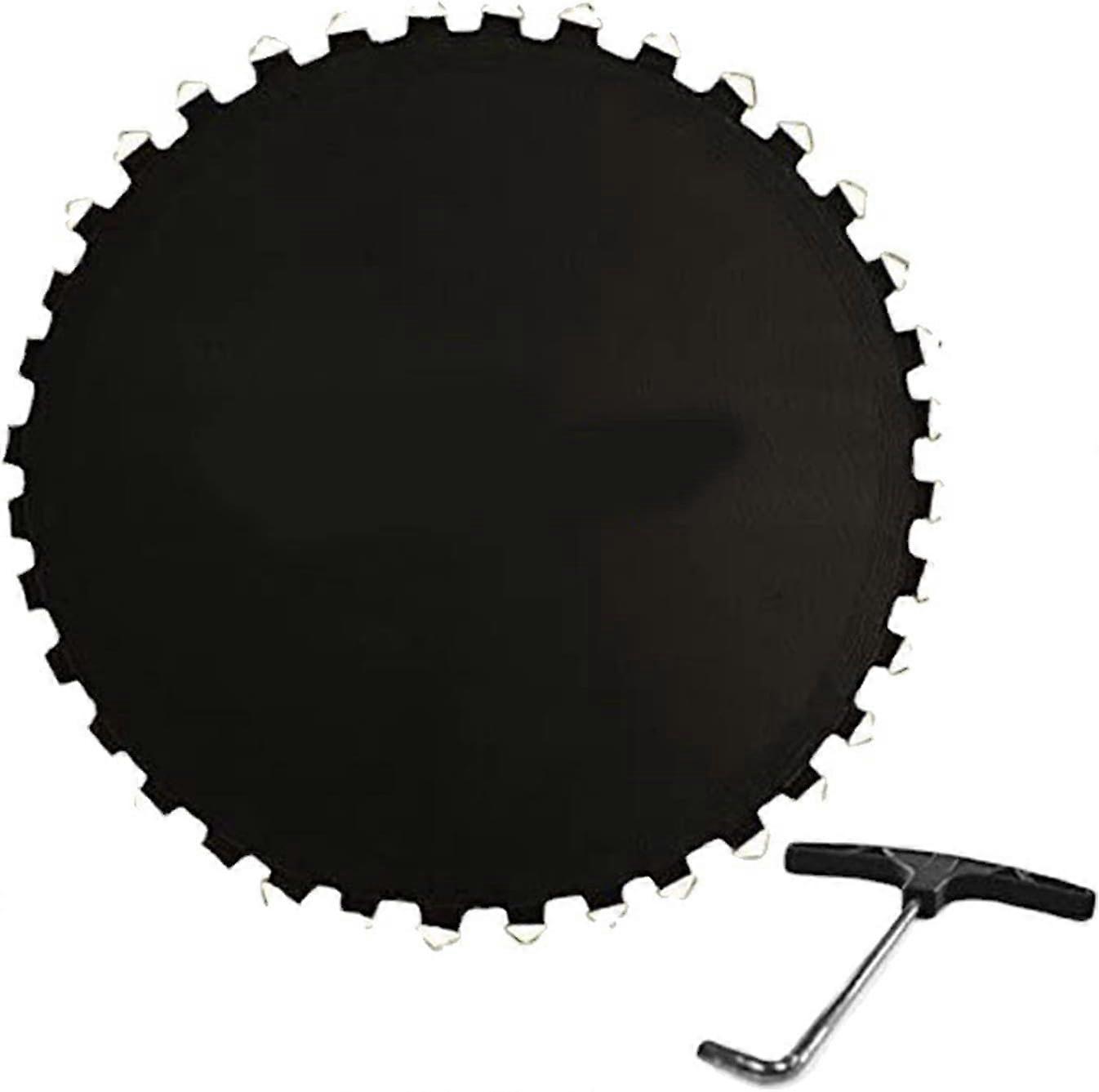 10ft Round Trampoline Replacement Mat 64 Springs UV Fade Resistant  Bounce Stitching