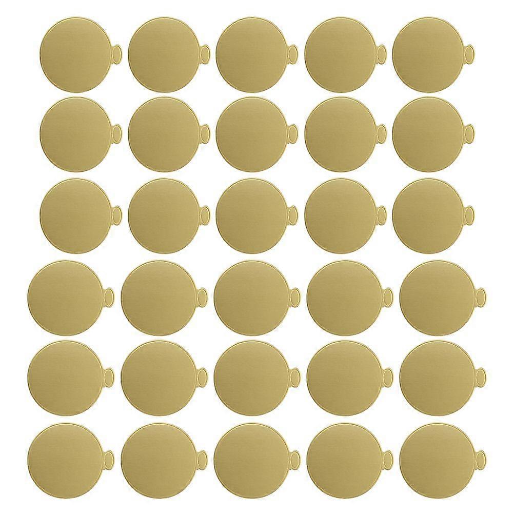 200Pcs Mousse Cake Boards Practical Cake Bases Cake Storage Circle Cardboard