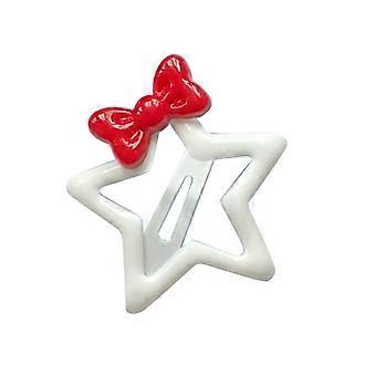 Cool Girls Star Hair Clip Side Clip Hairpin compatible with Women Hair Styling Accessories Barrettes 2000s Korean-Style Hairpin