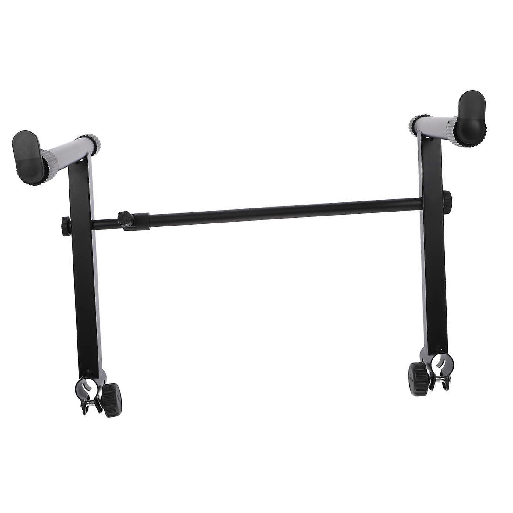 Keyboard Stand for Digital Piano Solid Iron Foldable Adjustable Design for Home Stage and Church