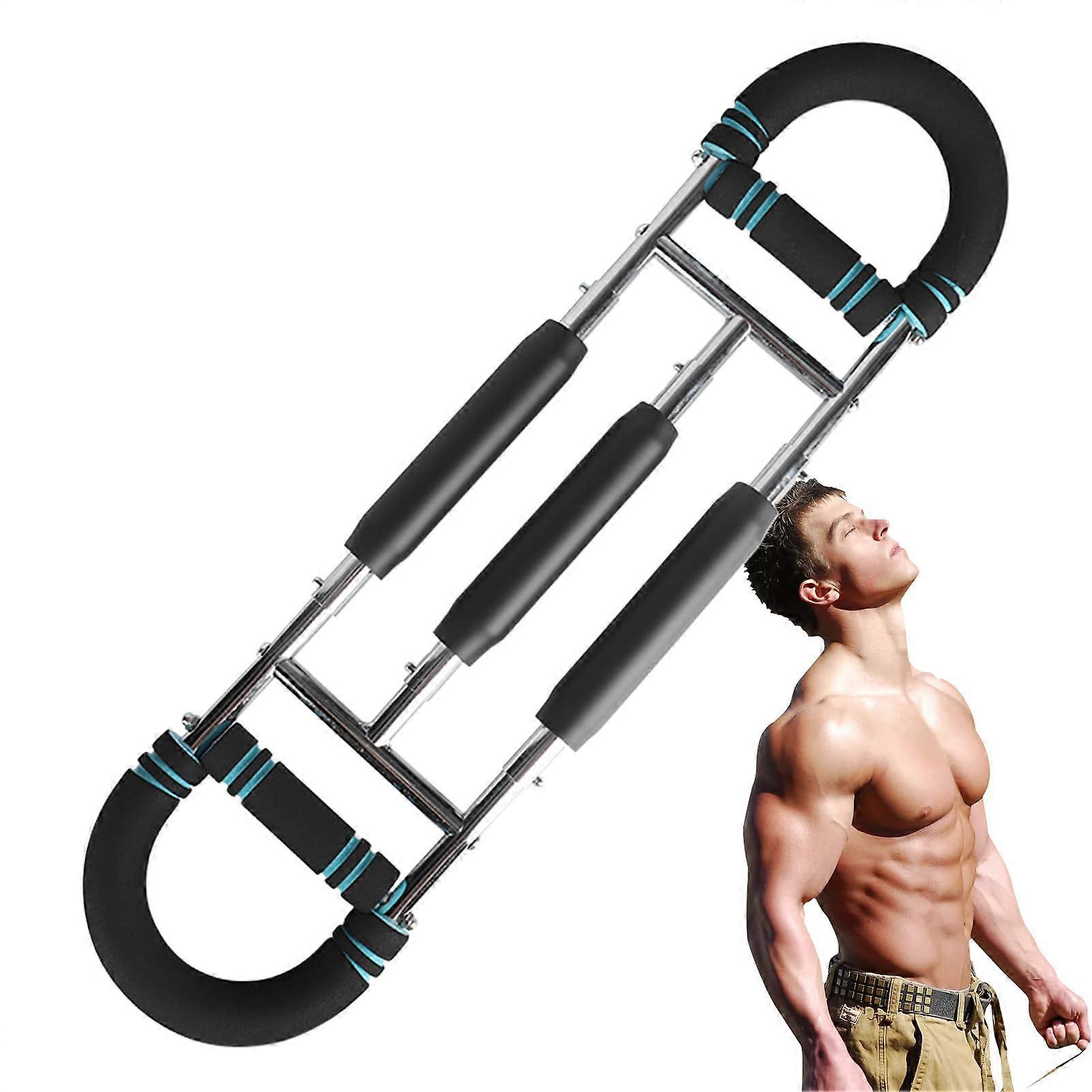 Adjustable Chest Expander 20100KG for Home Strength Training, U Shape Resistance Training Tool