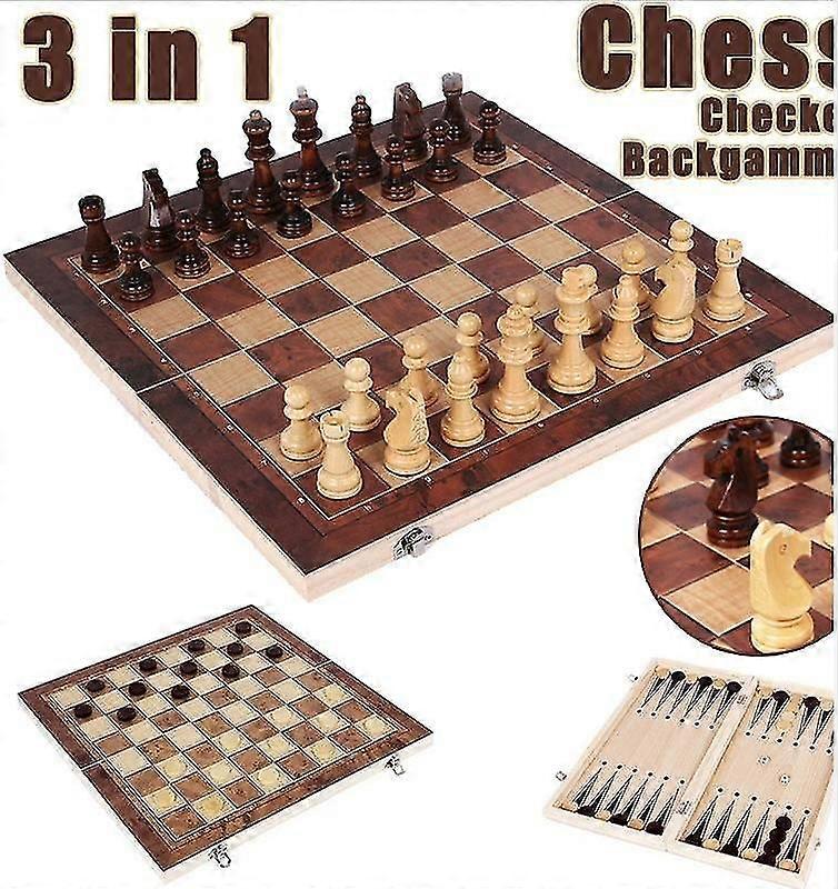 3 In1 Chess Set Standard