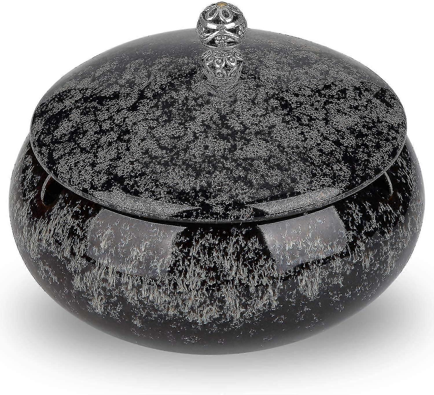 Ceramic Ashtray With Lids,windproof,cigarette Ashtray For Indoor