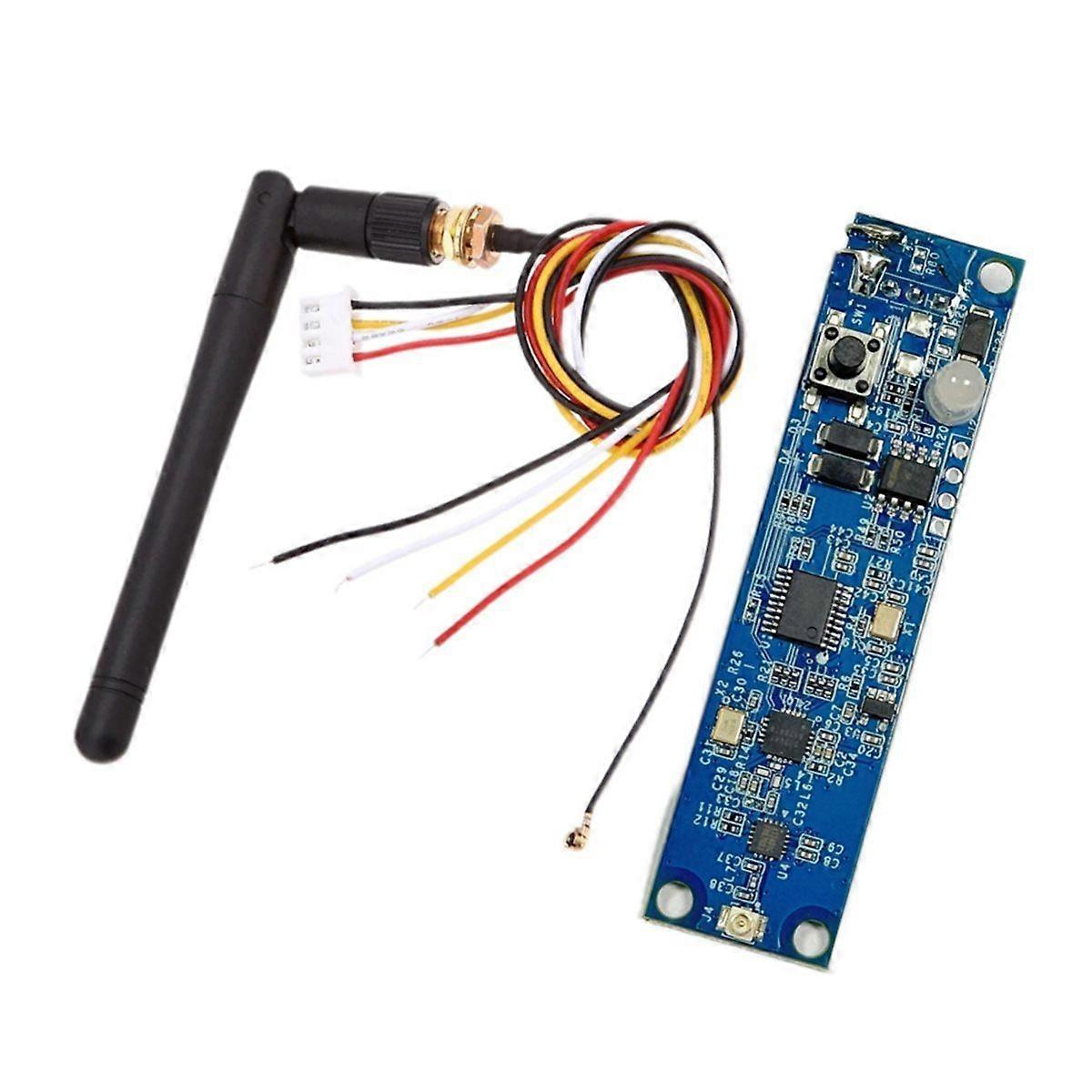 1PCS 2.4G DMX512 Wireless Controller PCB Module 2 in 1 Transmitter Receiver for Stage Light Built-i