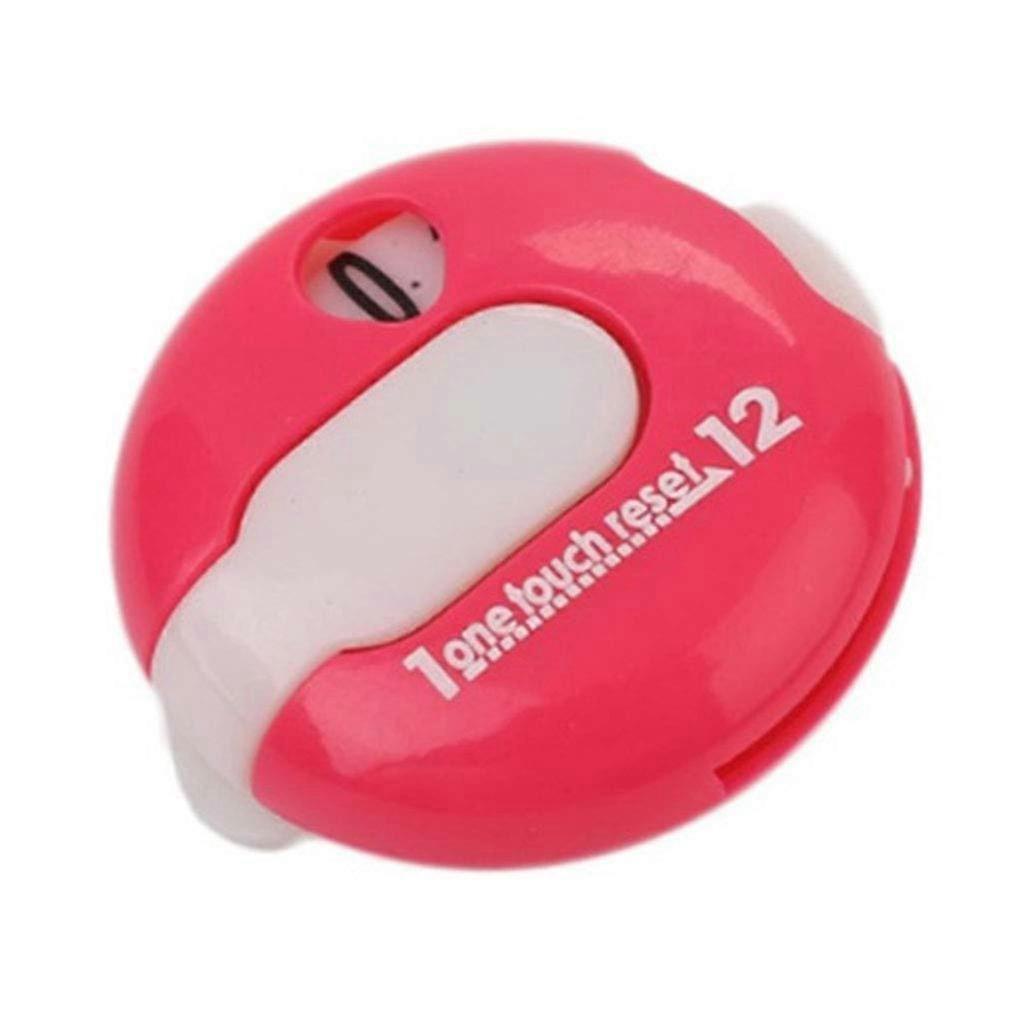 Golf Score Counter with Clip, OneHand Reset Design, 12Stroke Record Capacity, Lightweight Keeper