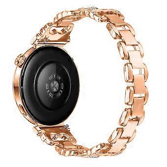 Bracelet de montre en alliage de zinc pour Garmin Vivoactive 4S 40 mm 45 mm Venu 3S Venu 2S, incrusté de strass, de remplacement