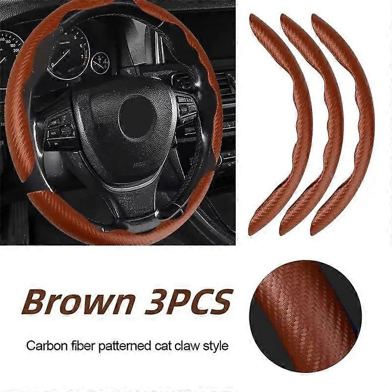 Universal Microfiber Leather Car Steering Wheel Cover (different Colours & Sets Available)