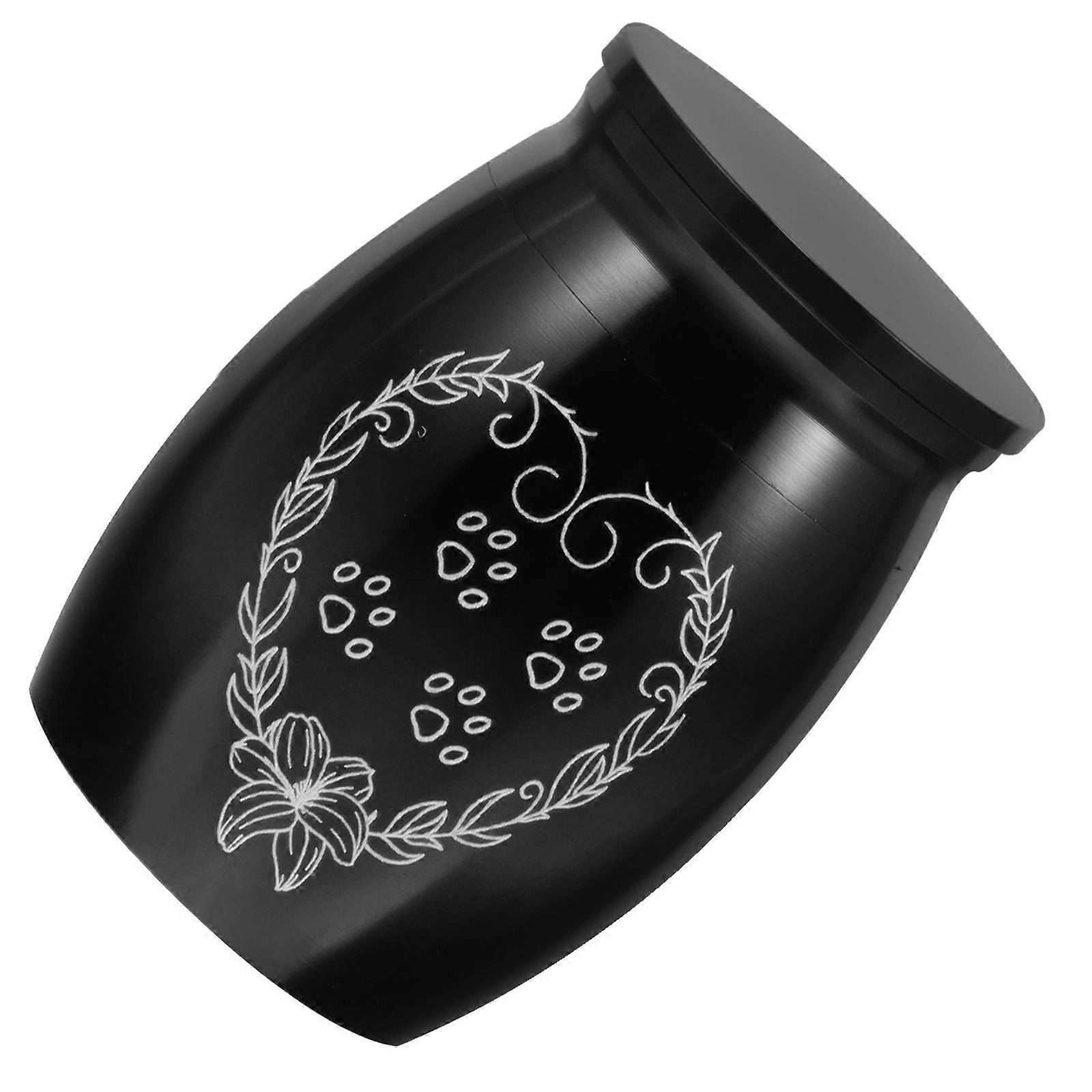 Pet Urn Alloy Memorial Urn for Ashes Keepsake Container