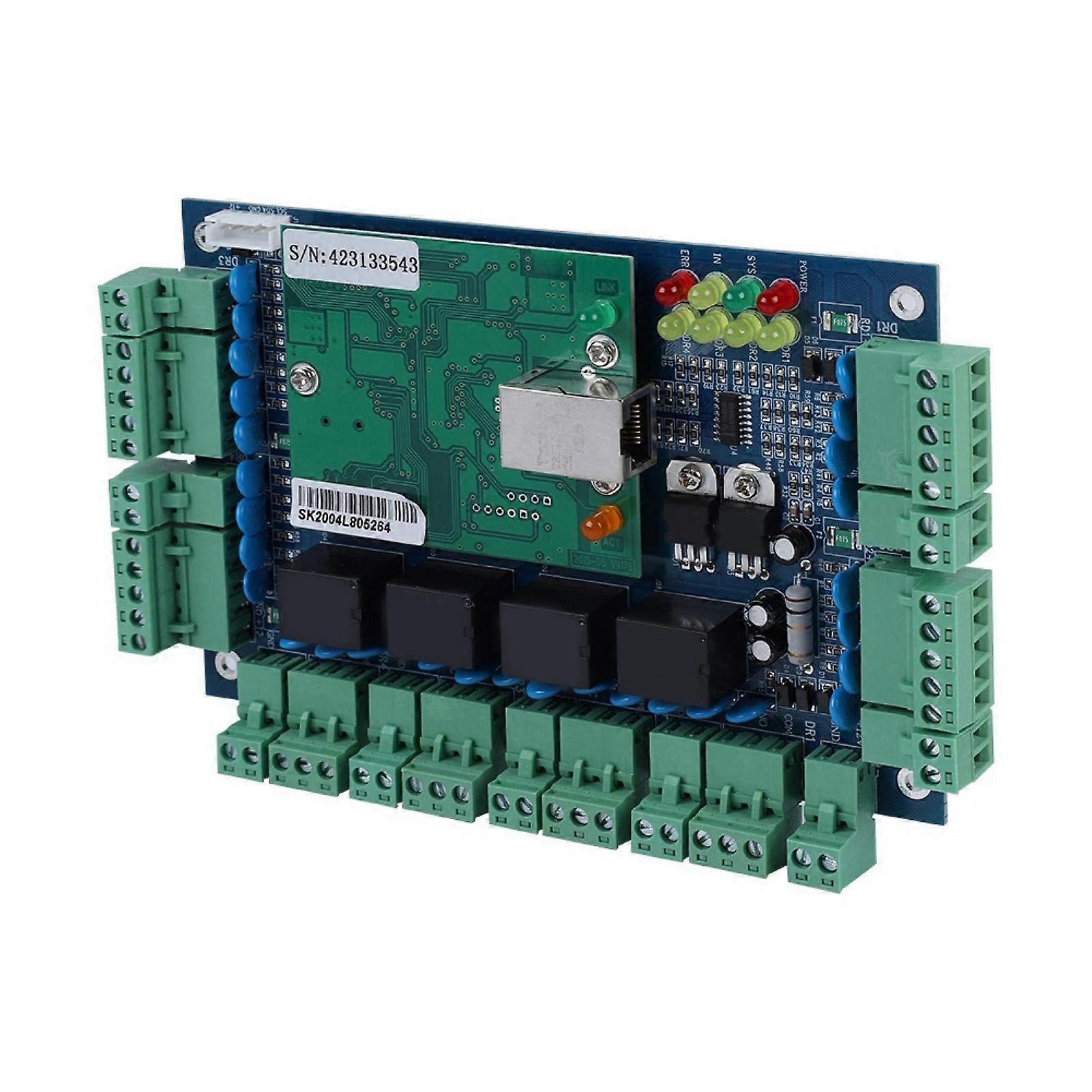 IP Access Control Panel for 4 Doors with Builtin Reader and Network Remote Management