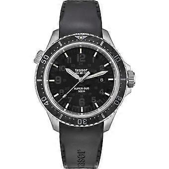 Traser H3 - 109377 - Horloge - Heren - Quartz - P67 Diver Zwart