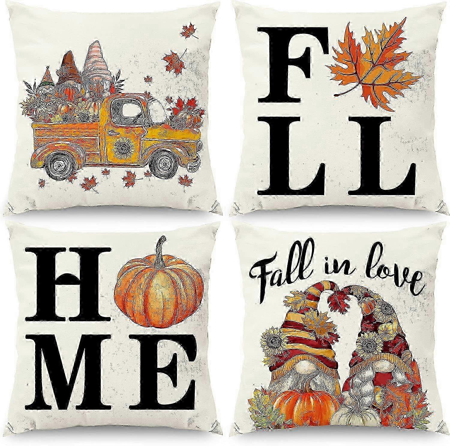 Linen pillowcases 4-pack