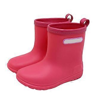 YUIVH Wasserdichte, bedruckte Regenstiefel für Kleinkinder – Leichte, einfach anzuziehende, niedliche und modische Regenstiefel für Kinder, geeignet für den Alltag