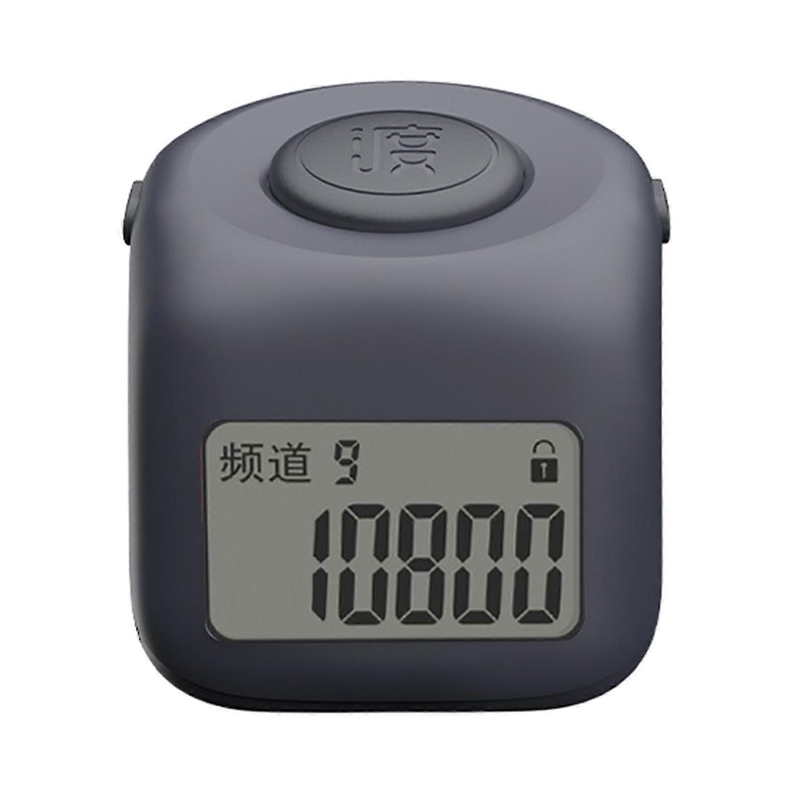 Prayer Counter Clicker Durable Hand Tally Counter with Lock Backlit Function