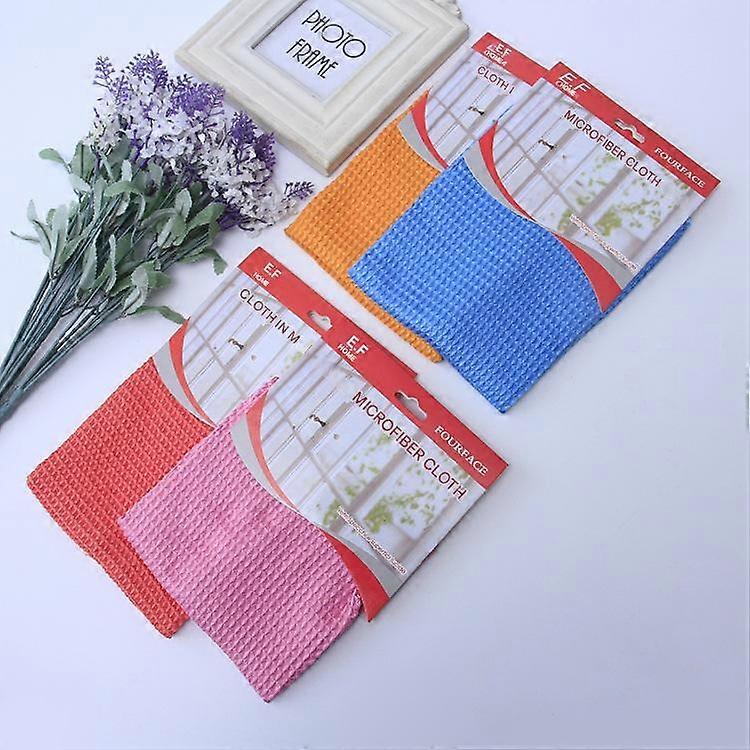 Waffle Weave Cloths, Solid Color, 30x30cm