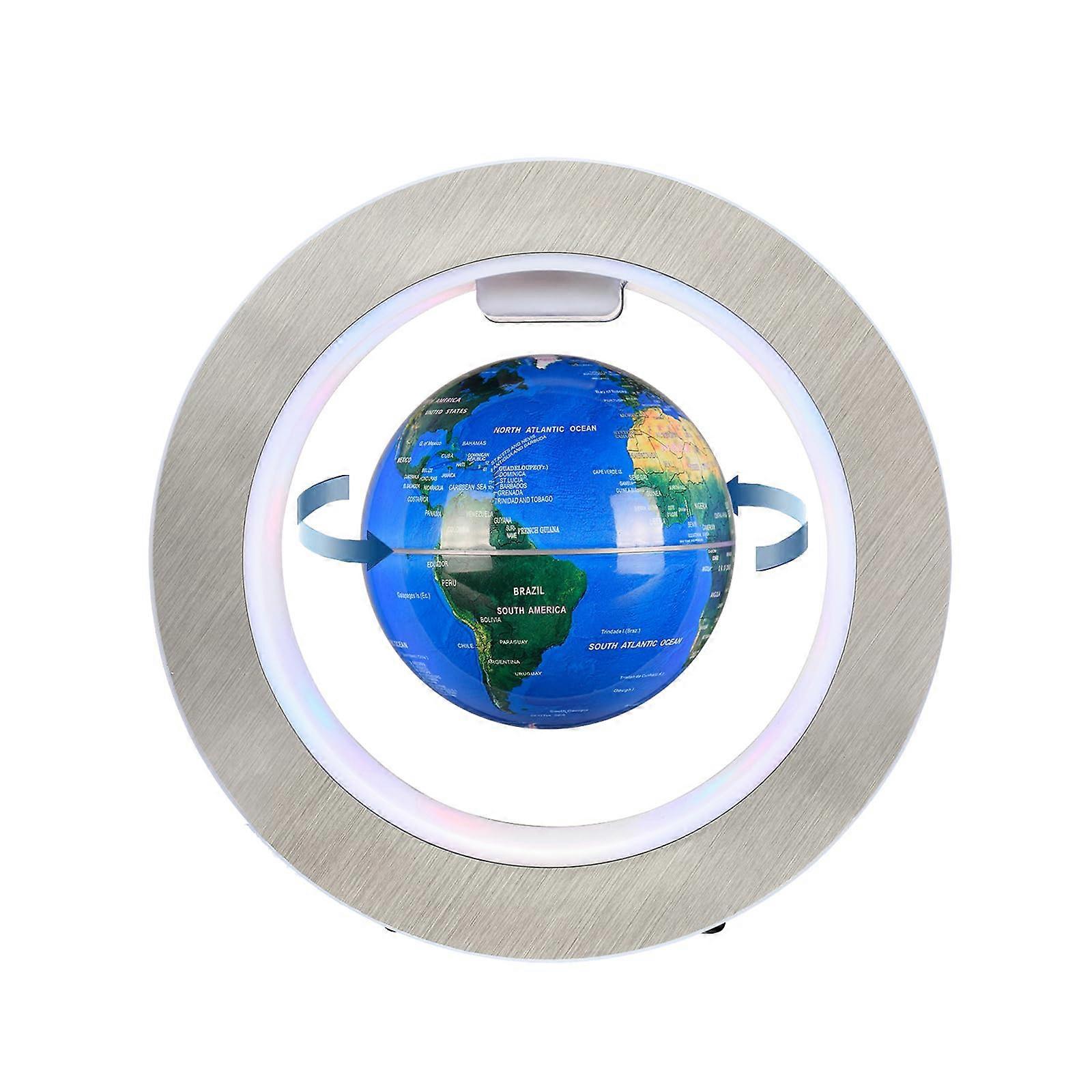 Magnetic Levitating Floating Globe with Color Changing LED,  World Map Desk Decor Gift