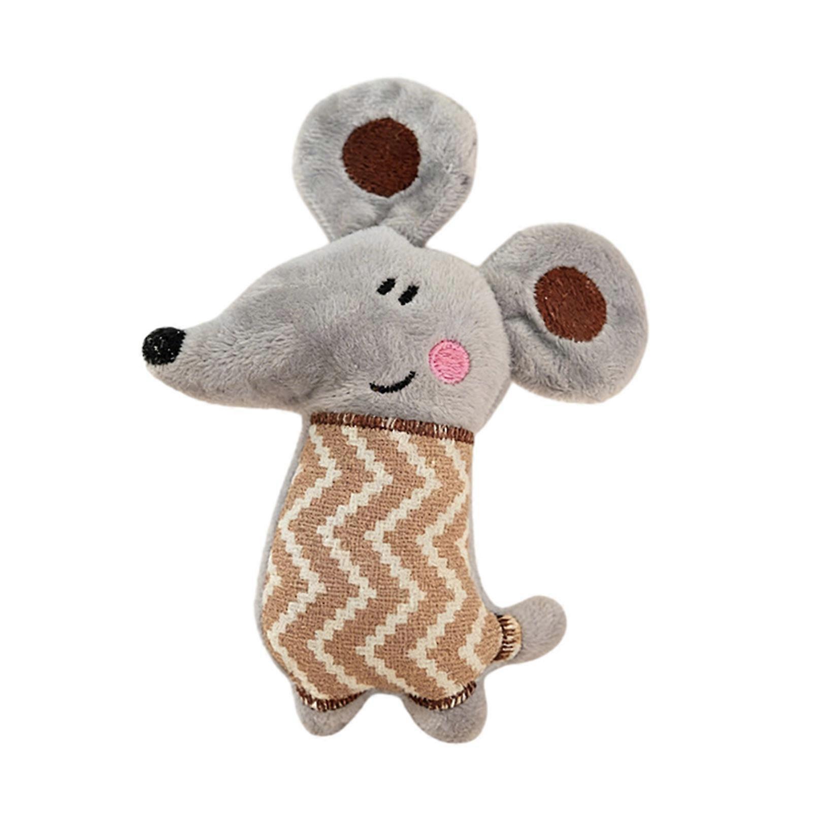 Durable Catnip Toy - with Soft Plush - for Kitten Teething & Play