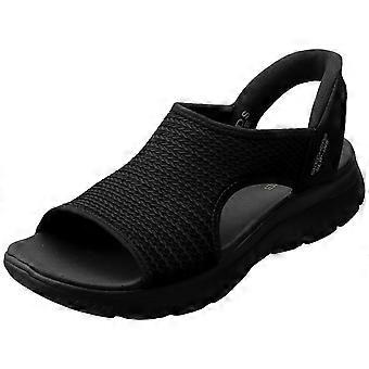 Skechers Slip-ins Summits Vegan Womens Walking Sandals in Black Black