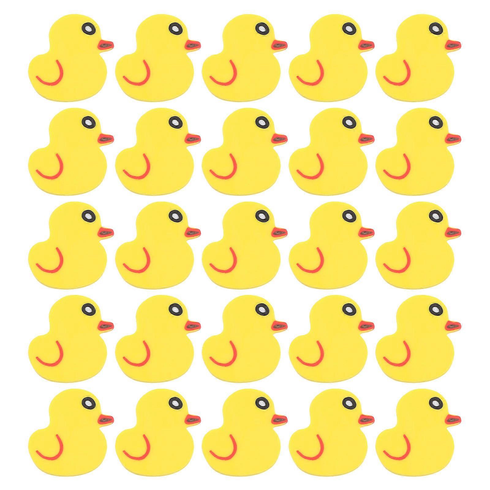 Tpr Material Mini Duck Erasers for Erasing Pencil Marks 250Pcs