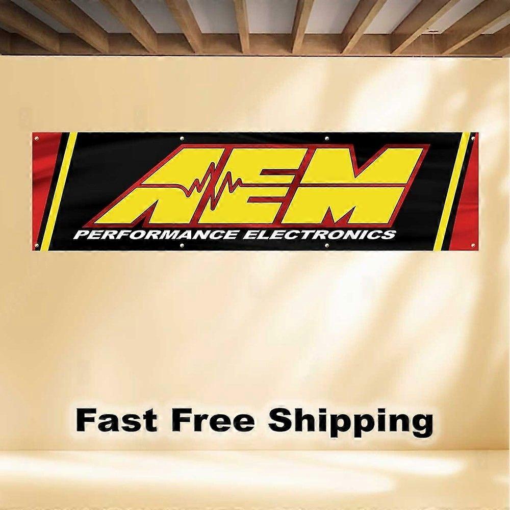 AEM PERFORMANCE ELECTRONICS BANNER FLAG BB 544