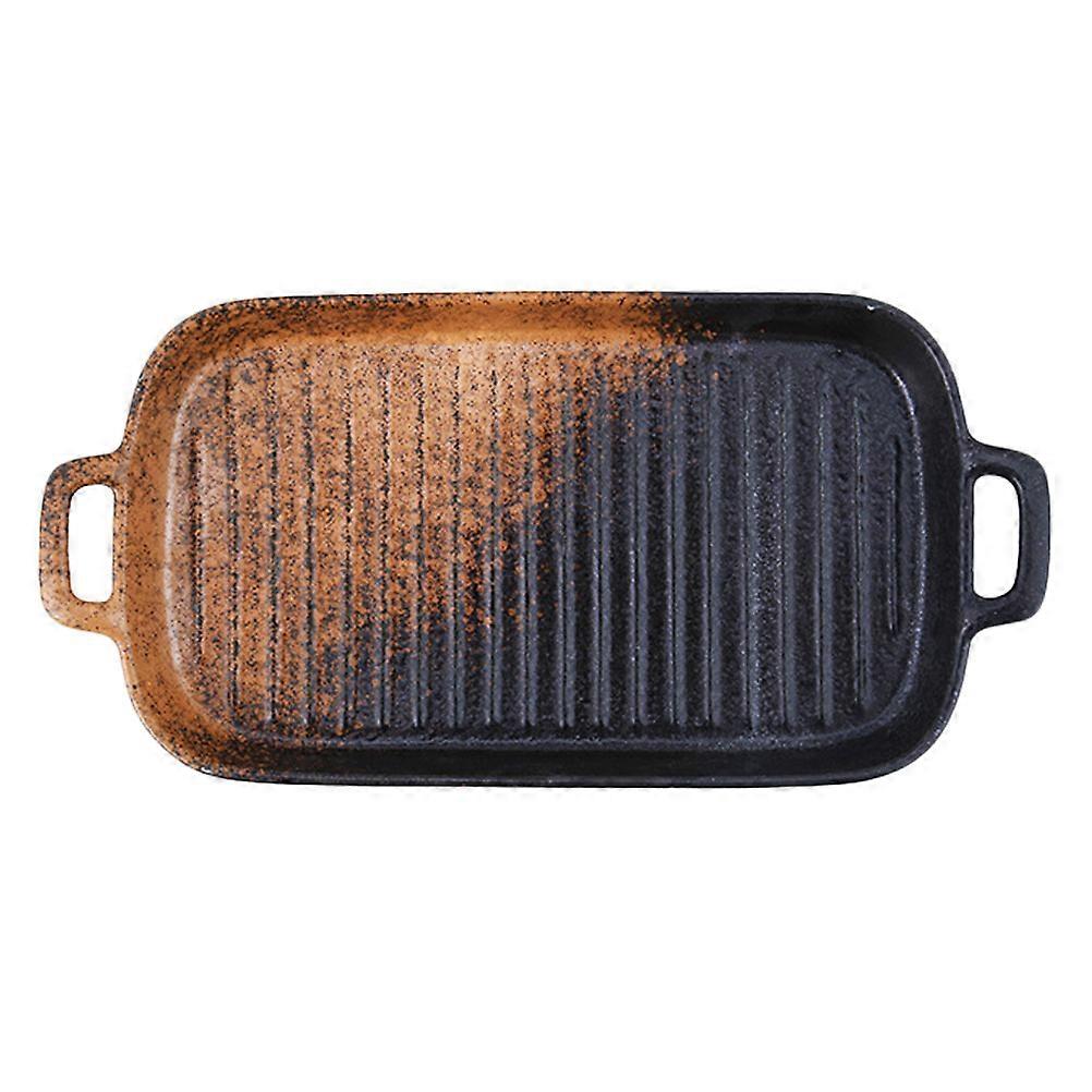 Kitchen Ceramic Baking Dish for Roasting 1Pcs Home Use