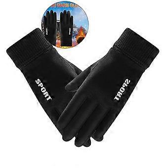Yoloke Winter Gloves  Anti-Slip, Thermal, Touchscreen-Compatible, Windproof & Water-Resistant for Cycling, Hiking, Driving, Skiing