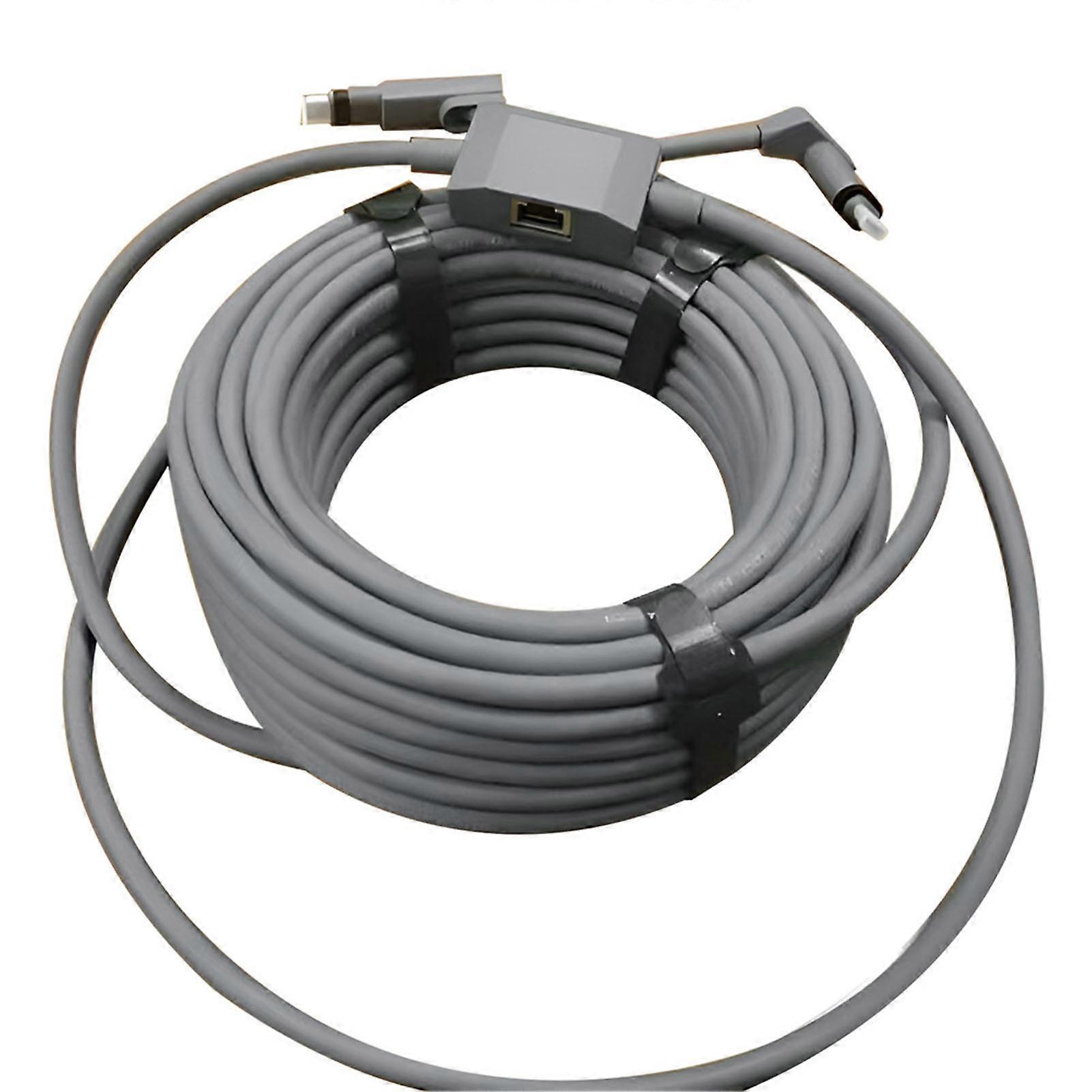Replacement Cable with Ethernet Adapter for Gen 2 20FT+3FT Rectangular Satellite Replacement Cable
