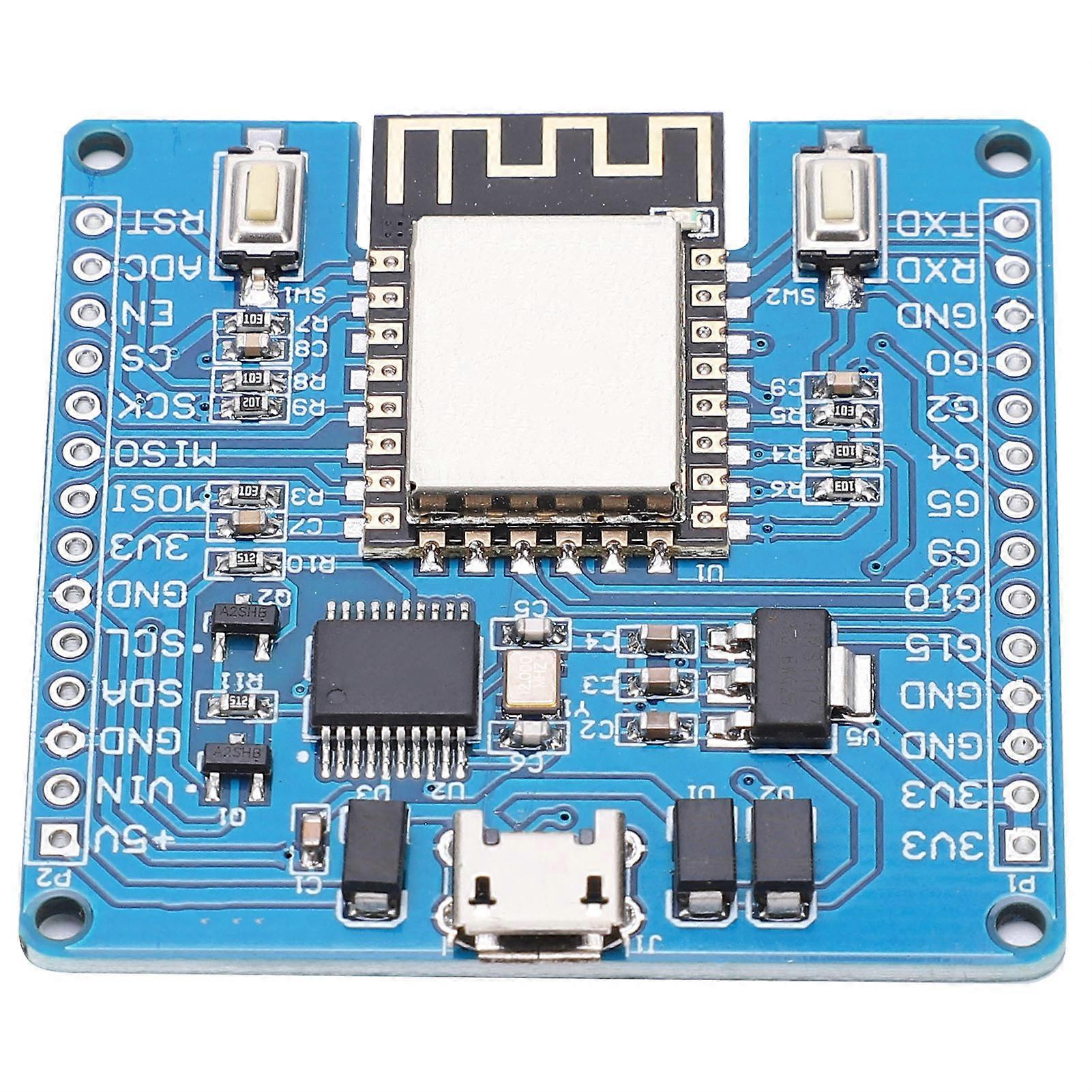PCB Development Board for Python DC 5V/3.3V Voltage Input with Pin Header ESP8266