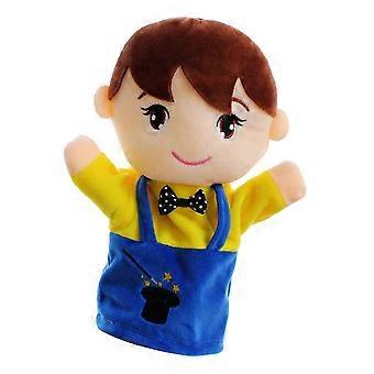 1 Pc Cartoon Hand Puppet Urocza rodzina Hand Doll Toy Pluszowa zabawka do opowiadania historii