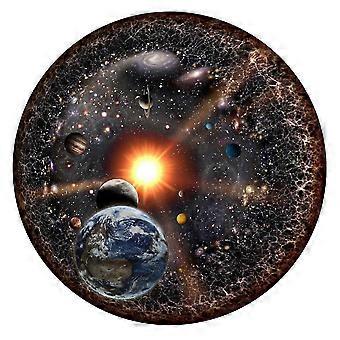 1000 Pcs Space Universe Jigsaw Puzzle Toy Round Educational Games Gift Assembling for Adults New-nbh