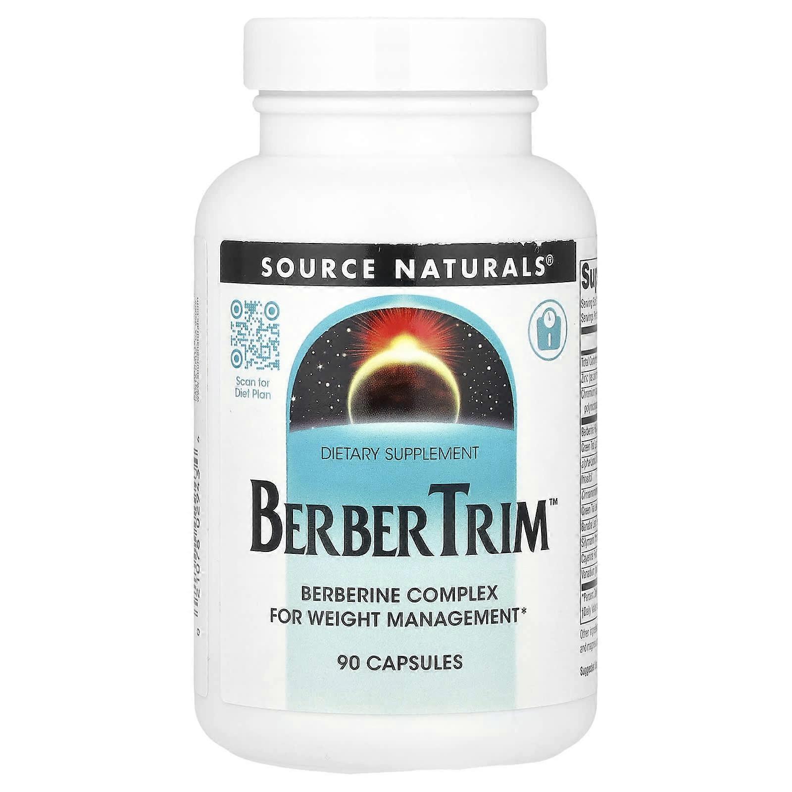 Source Naturals, BerberTrim™, 90 Capsules