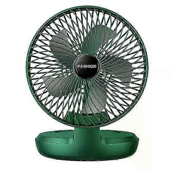Folding desktop fan, 2-speed adjustable, USB powered, portable and practical