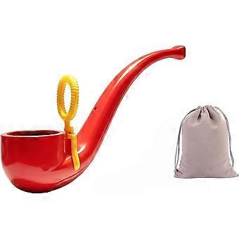 Bubble Pipe Retro Soap Bubble Pipe, 3d Printed Reusable Bubble Blower Wand, Vintage Smoke Ring Bubble Maker For Adults, Outdoor Garden Fun, Party 