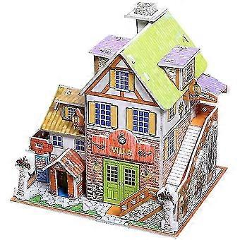 3d Paper Board Puzzle Construction Assemble Early Learning Toy Children