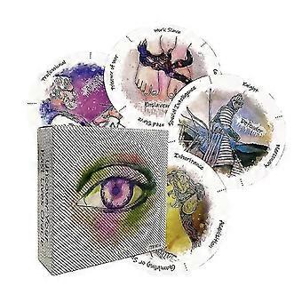 Cards Of Time Oracle Find The Right Moment Tarot Cards Paper Booklet Instructions Spanish English Board Deck For Party84pcs Tt197