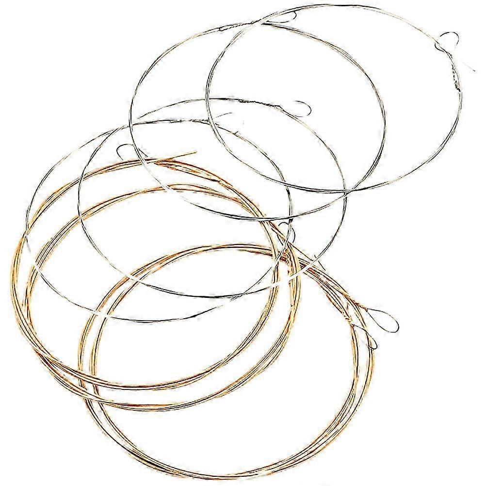 8pcs Mandolin Strings Mandolin Replacement Strings Mandolin Steel Strings