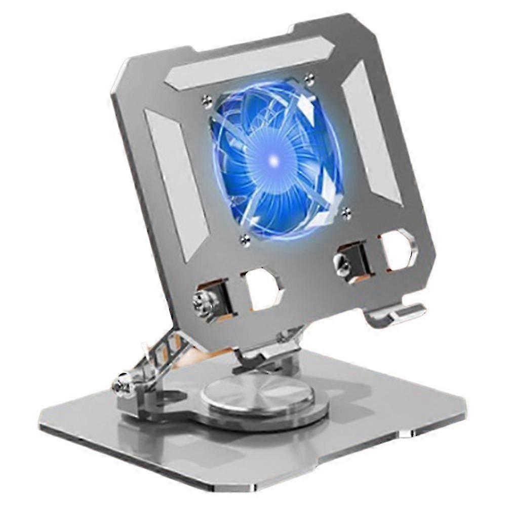 Multifunctional Tablet Cooling Fan Stand Desktop Foldable Adjustable Heightening Stand Suitable for  J2