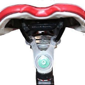 Bicycle seat taillight safety warning silicone light night riding frog light wind wheel flashing small hanging light