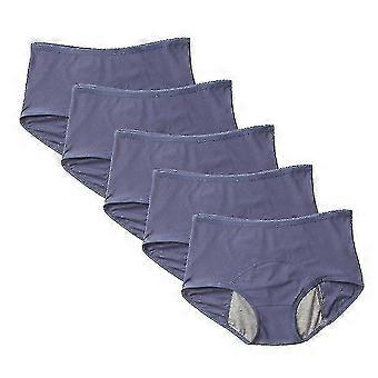 Leakproof Underwear for Women Incontinence, High Waist Cotton Protective Pants