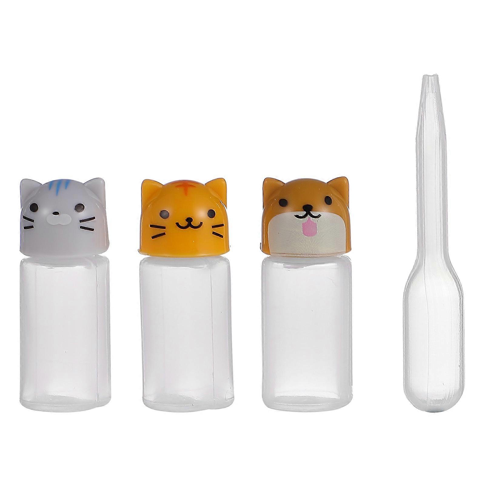 Assorted Color Sauce Bottle Storage Bottle for Packing 1Set